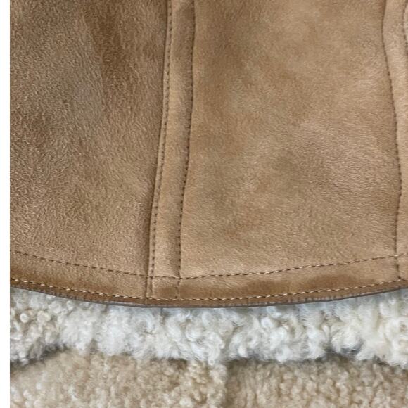 Gucci NWT EU 38 US 6 Womens Sherling Lamb Fur Hooded Coat NEW with Imperfections - Picture 13 of 16